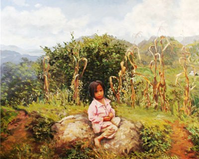 Exposition d’un peintre paysagiste polonais à Hanoï
